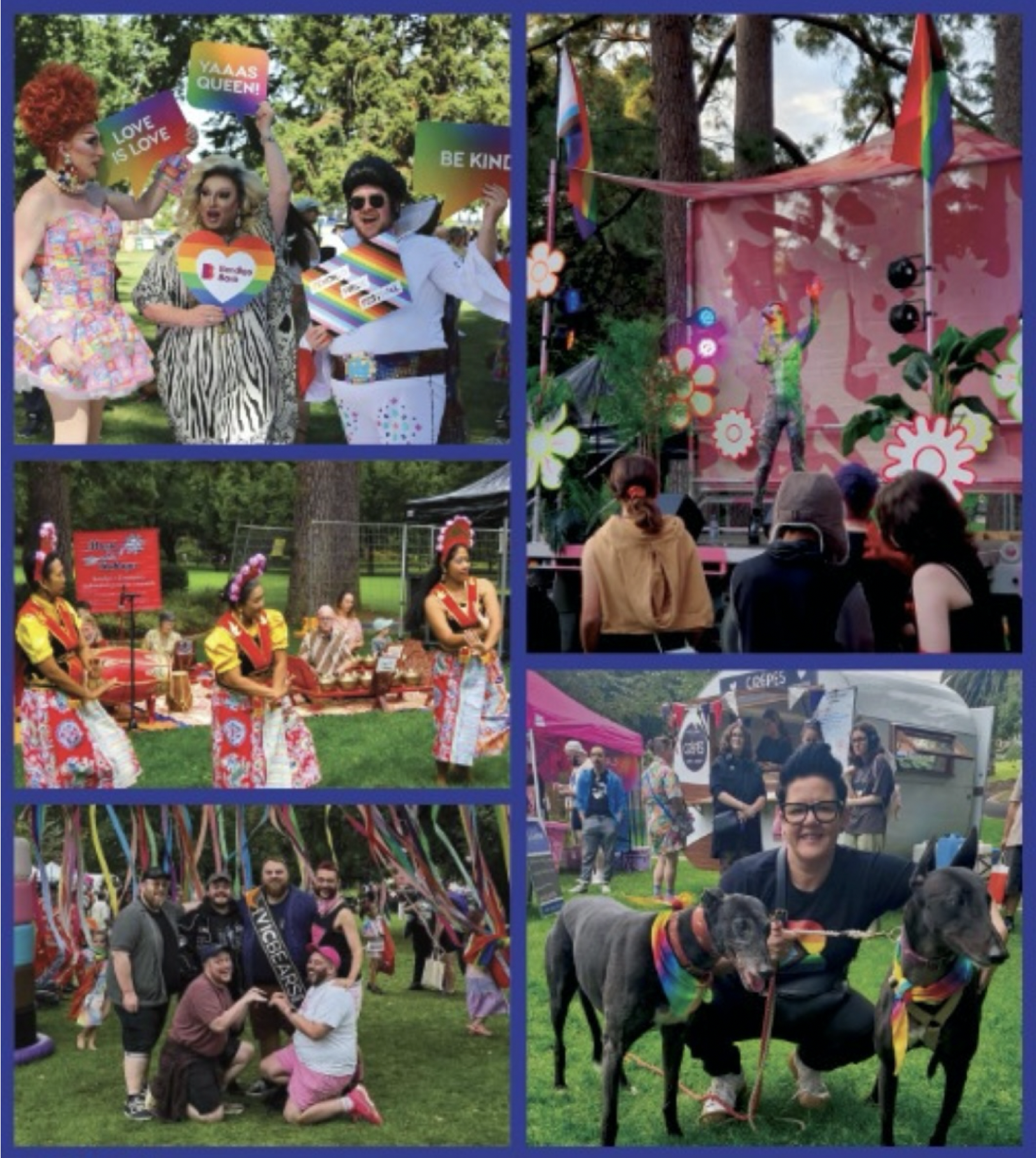 Pride in the Park proudly supported by Bendigo Bank
